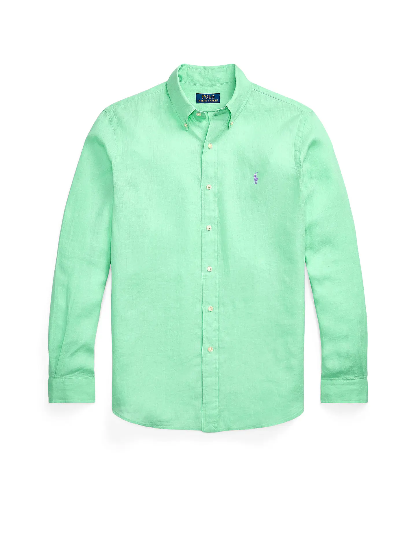 POLO RALPH LAUREN | Leinenhemd Custom Fit | türkis